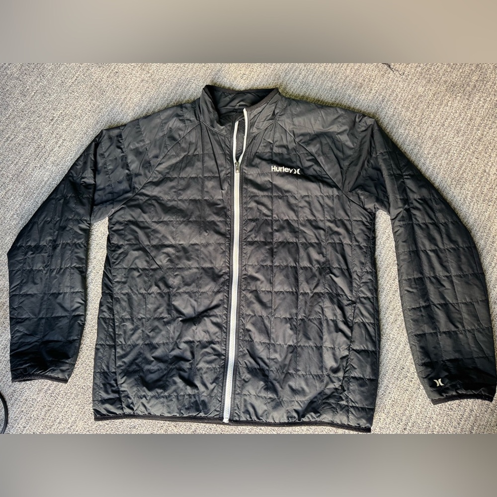 Hurley Men's Lightweight Black Jacket